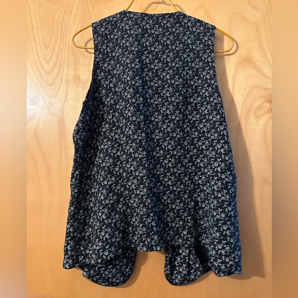 flower pattern vest - Picture 2 of 2